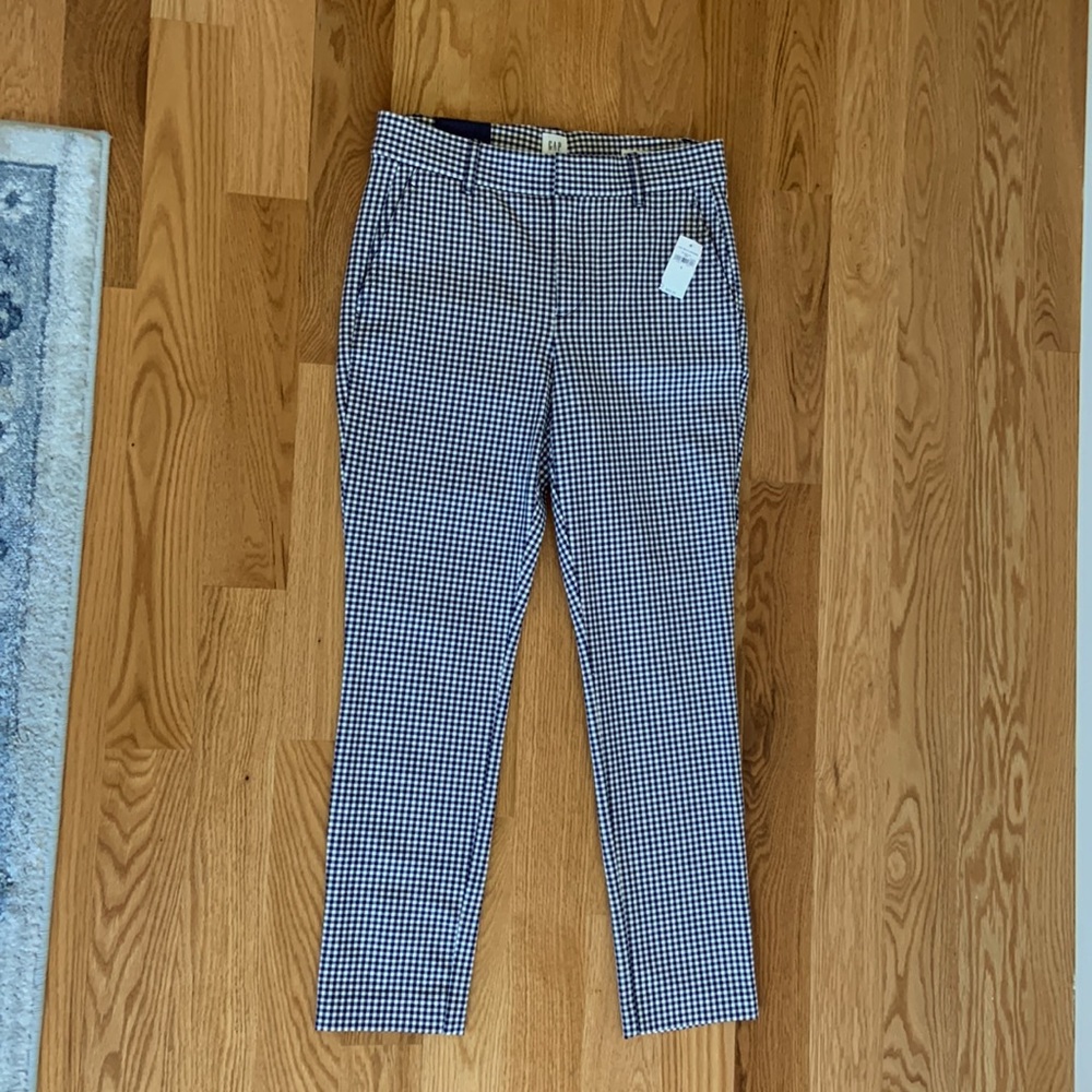 Gap Signature Skinny Ankle Pants- Navy Blue